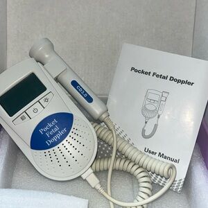 Sonoline B Baby Pocket Fetal Doppler Ultrasound Heart Monitor w Manual